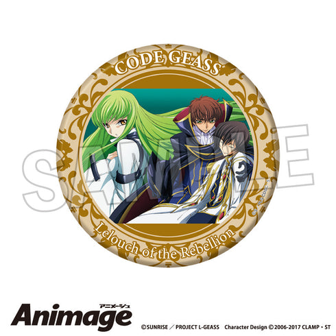 『コードギアス 反逆のルルーシュ』Animageギラギラ缶バッジ 大 vol.3 I
